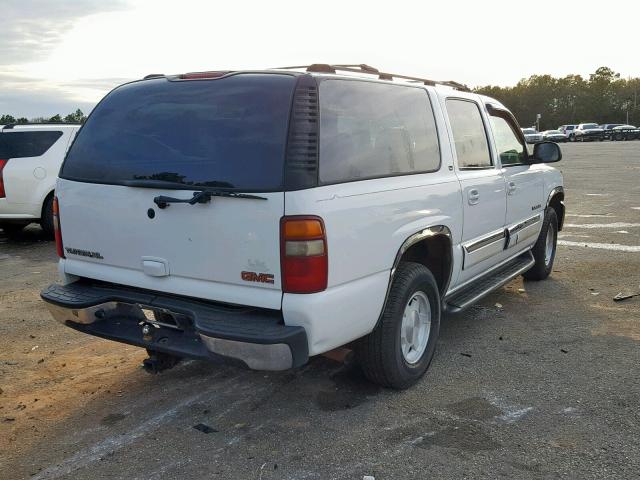 3GKEC16Z43G132322 - 2003 GMC YUKON XL C WHITE photo 4