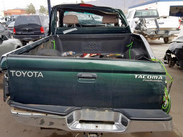 5TENM92N5YZ693330 - 2000 TOYOTA TACOMA PRE GREEN photo 6