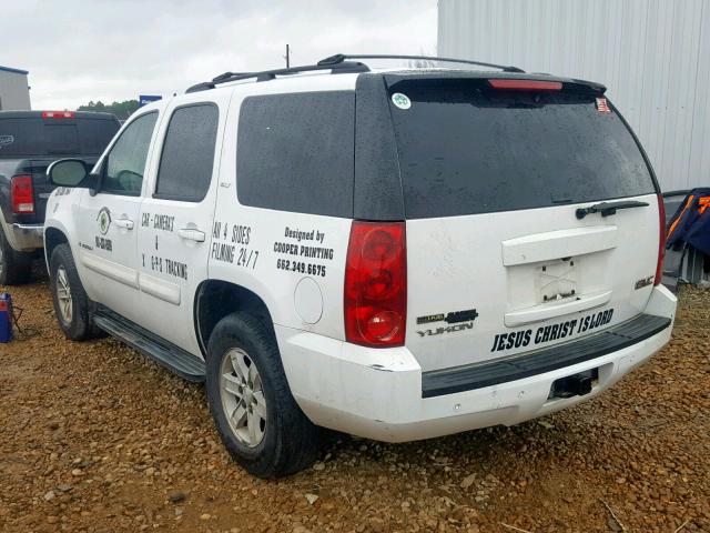 1GKFC13087R374885 - 2007 GMC YUKON WHITE photo 3