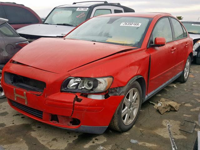 YV1MS382062184267 - 2006 VOLVO S40 2.4I RED photo 2