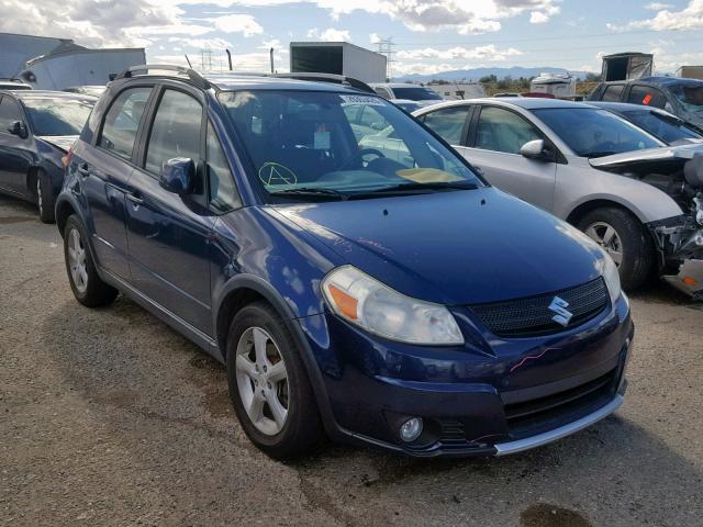 JS2YB417585104598 - 2008 SUZUKI SX4 TOURIN BLUE photo 1