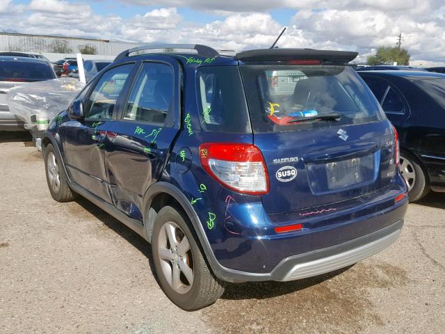 JS2YB417585104598 - 2008 SUZUKI SX4 TOURIN BLUE photo 3