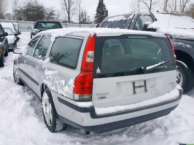 YV1SW53D042412359 - 2004 VOLVO V70 T5 TUR SILVER photo 3