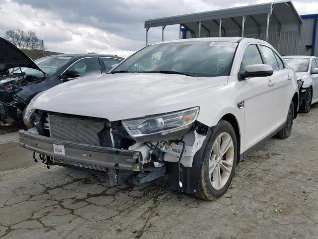 1FAHP2E85GG113877 - 2016 FORD TAURUS SEL WHITE photo 2