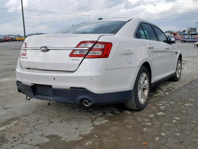 1FAHP2E85GG113877 - 2016 FORD TAURUS SEL WHITE photo 4