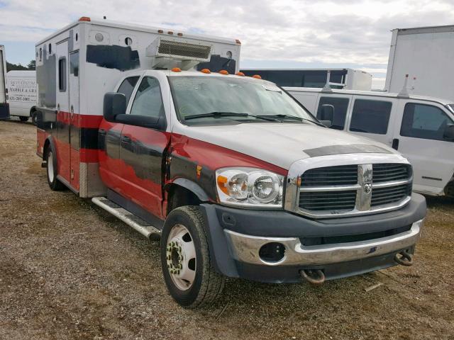 3D6WC6GL6AG114242 - 2010 DODGE RAM 4500 S RED photo 1