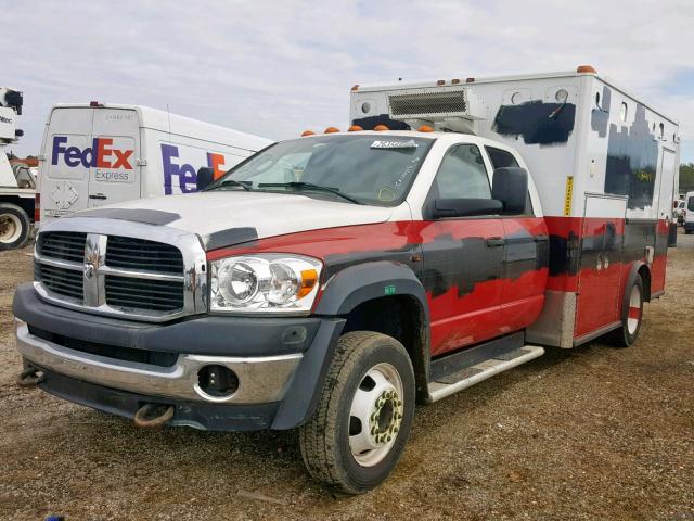 3D6WC6GL6AG114242 - 2010 DODGE RAM 4500 S RED photo 2