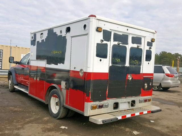 3D6WC6GL6AG114242 - 2010 DODGE RAM 4500 S RED photo 3