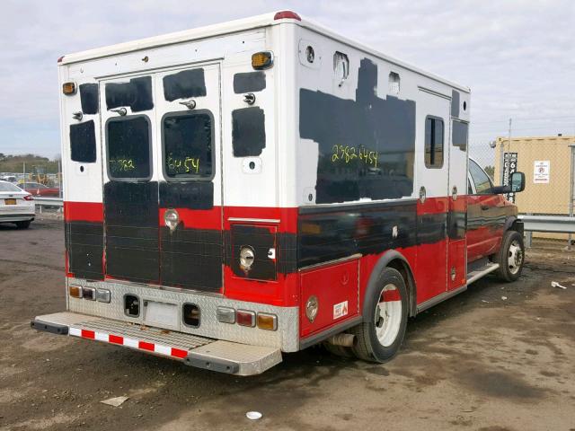 3D6WC6GL6AG114242 - 2010 DODGE RAM 4500 S RED photo 4