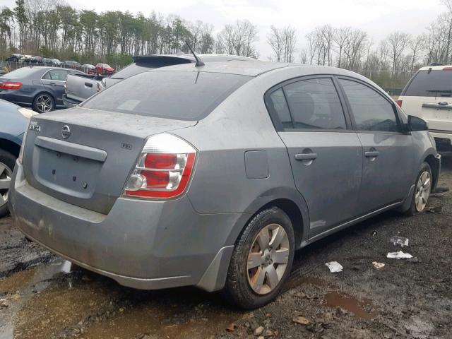 3N1AB61E89L662956 - 2009 NISSAN SENTRA 2.0 GRAY photo 4