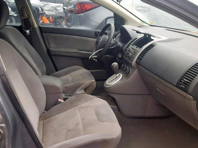 3N1AB61E89L662956 - 2009 NISSAN SENTRA 2.0 GRAY photo 5