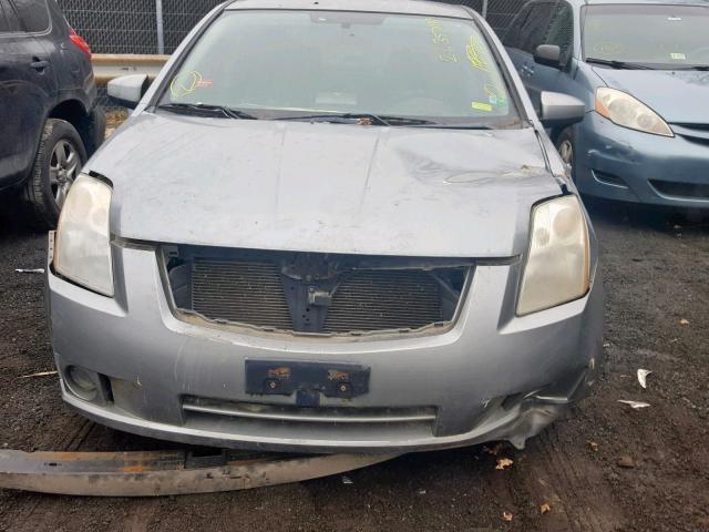 3N1AB61E89L662956 - 2009 NISSAN SENTRA 2.0 GRAY photo 9