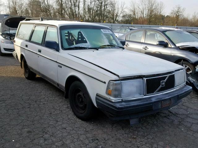 YV1AW8805P1944073 - 1993 VOLVO 240 WHITE photo 1