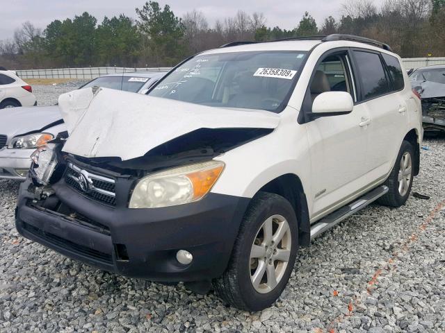 JTMZD31V185081239 - 2008 TOYOTA RAV4 LIMIT WHITE photo 2