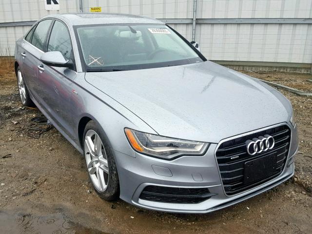 WAUFGAFC6FN008030 - 2015 AUDI A6 PREMIUM GRAY photo 1