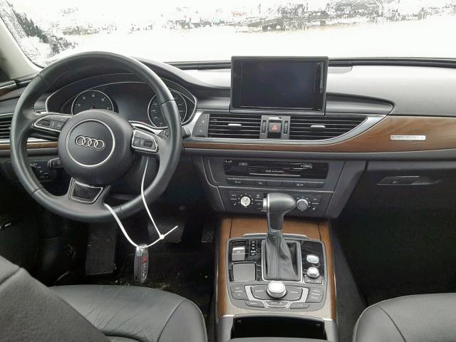 WAUFGAFC6FN008030 - 2015 AUDI A6 PREMIUM GRAY photo 9