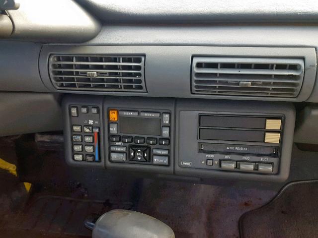 1G2WJ14T7KF334466 - 1989 PONTIAC GRAND PRIX MAROON photo 9