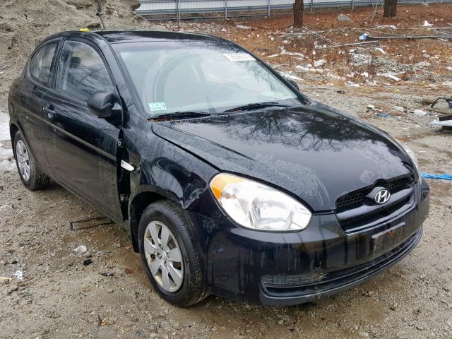 KMHCM36C59U126828 - 2009 HYUNDAI ACCENT GS BLACK photo 1