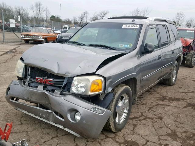 1GKET12SX56162177 - 2005 GMC ENVOY XUV GRAY photo 2