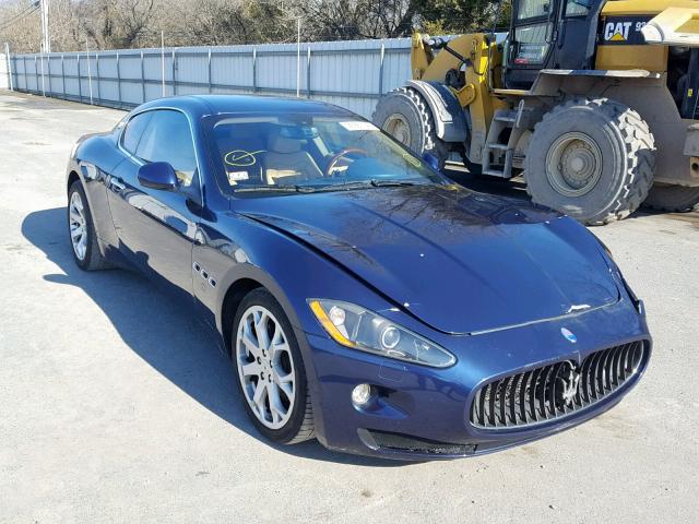 ZAMGJ45AX80035706 - 2008 MASERATI GRANTURISM BLUE photo 1