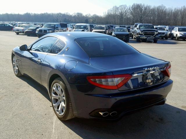 ZAMGJ45AX80035706 - 2008 MASERATI GRANTURISM BLUE photo 3