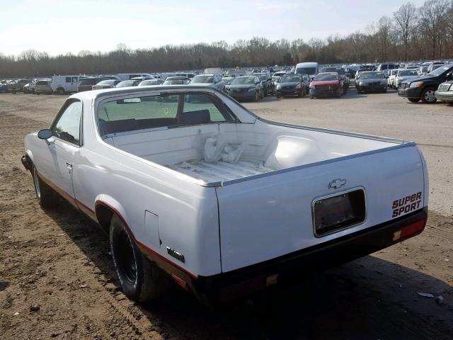 1W80H9K573428 - 1979 CHEVROLET EL CAMINO WHITE photo 3