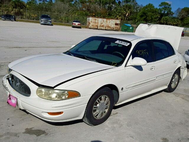 1G4HP54K42U137540 - 2002 BUICK LESABRE CU WHITE photo 2