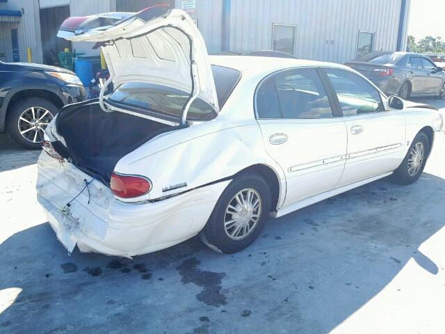 1G4HP54K42U137540 - 2002 BUICK LESABRE CU WHITE photo 4