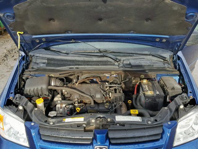 2D4RN4DE0AR254923 - 2010 DODGE GRAND CARA BLUE photo 7