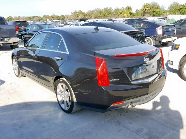 1G6AA5RA4D0172096 - 2013 CADILLAC ATS BLACK photo 3