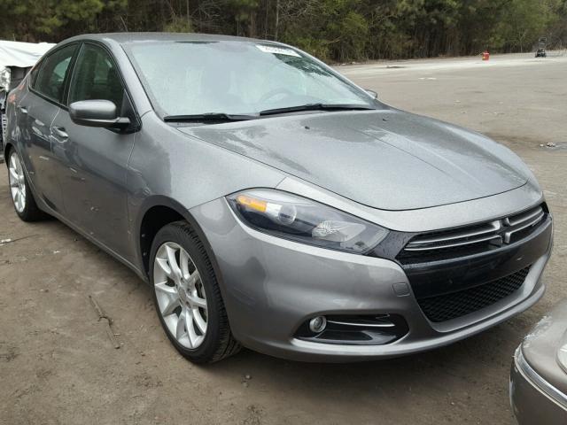 1C3CDFBH7DD135857 - 2013 DODGE DART SXT GRAY photo 1