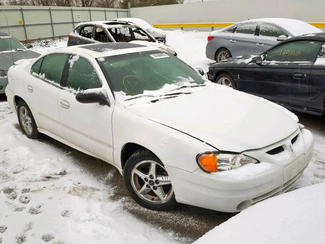 1G2NF52F94C163225 - 2004 PONTIAC GRAND AM S WHITE photo 1