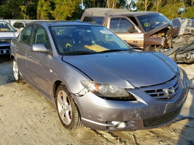 JM1BK324461530284 - 2006 MAZDA 3 S SILVER photo 1