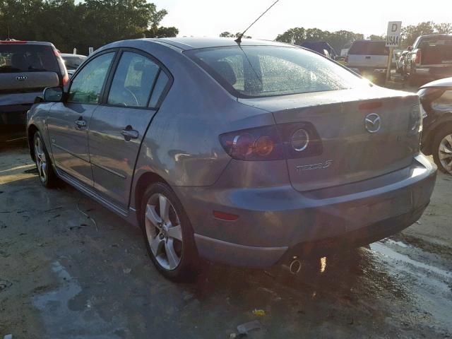 JM1BK324461530284 - 2006 MAZDA 3 S SILVER photo 3