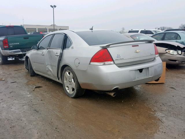 2G1WD58C579207728 - 2007 CHEVROLET IMPALA SUP ვერცხლისფერი ფოტო 3