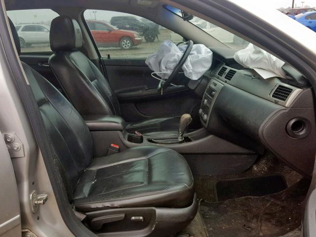 2G1WD58C579207728 - 2007 CHEVROLET IMPALA SUP ვერცხლისფერი ფოტო 5