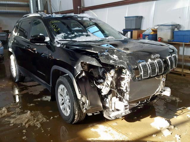 1C4PJMCX2KD274694 - 2019 JEEP CHEROKEE L BLACK photo 1