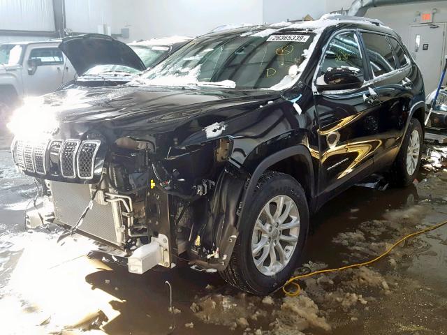 1C4PJMCX2KD274694 - 2019 JEEP CHEROKEE L BLACK photo 2