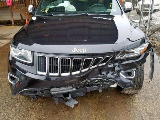 1C4RJFBG7FC704916 - 2015 JEEP GRAND CHER BLACK photo 7