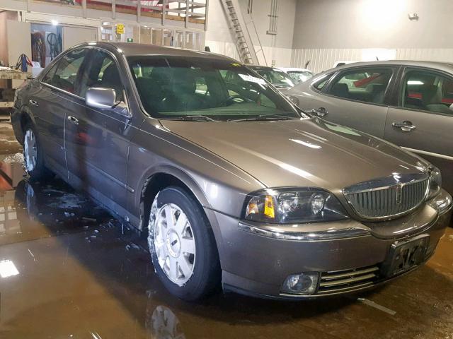 1LNHM86S03Y669403 - 2003 LINCOLN LS GRAY photo 1