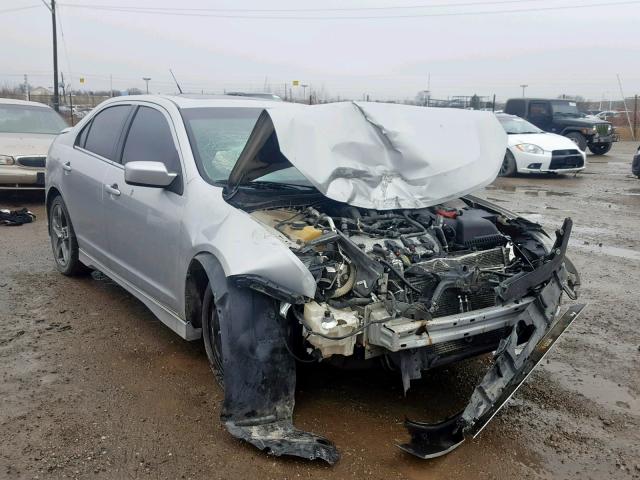 3FAHP0KC0AR164703 - 2010 FORD FUSION SPO SILVER photo 1