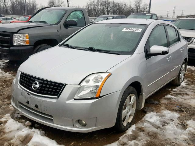 3N1AB61E29L621643 - 2009 NISSAN SENTRA 2.0 SILVER photo 2