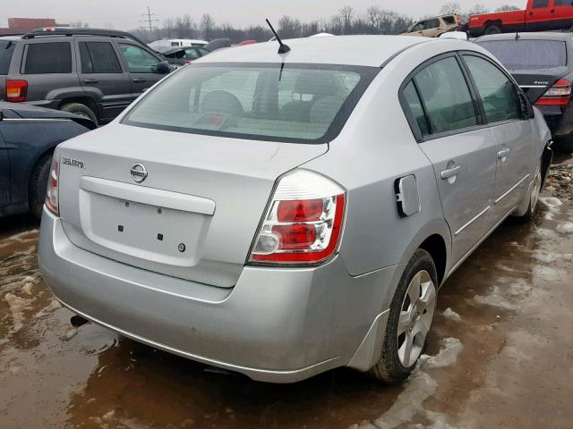 3N1AB61E29L621643 - 2009 NISSAN SENTRA 2.0 SILVER photo 4