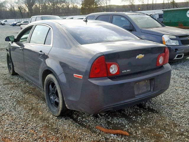 1G1ZB5E19BF253732 - 2011 CHEVROLET MALIBU LS 灰色 照片 3