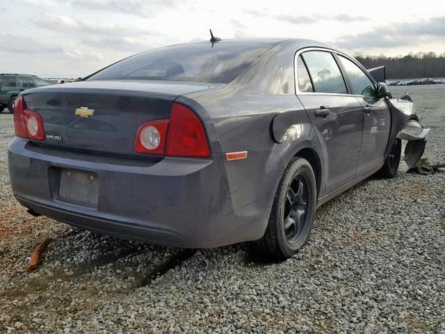 1G1ZB5E19BF253732 - 2011 CHEVROLET MALIBU LS 灰色 照片 4