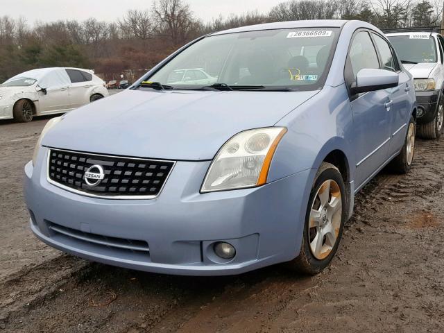 3N1AB61E19L621066 - 2009 NISSAN SENTRA 2.0 BLUE photo 2