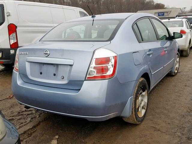 3N1AB61E19L621066 - 2009 NISSAN SENTRA 2.0 BLUE photo 4