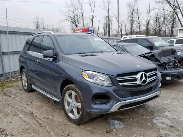 4JGDA5HB1GA726533 - 2016 MERCEDES-BENZ GLE 350 4M GRAY photo 1