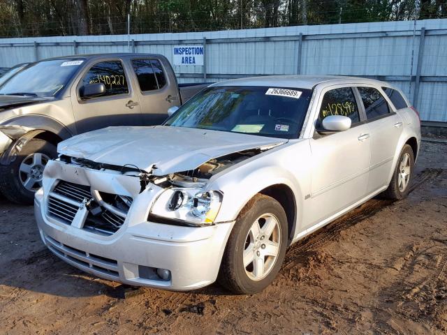 2D4FV47V27H687236 - 2007 DODGE MAGNUM SXT SILVER photo 2