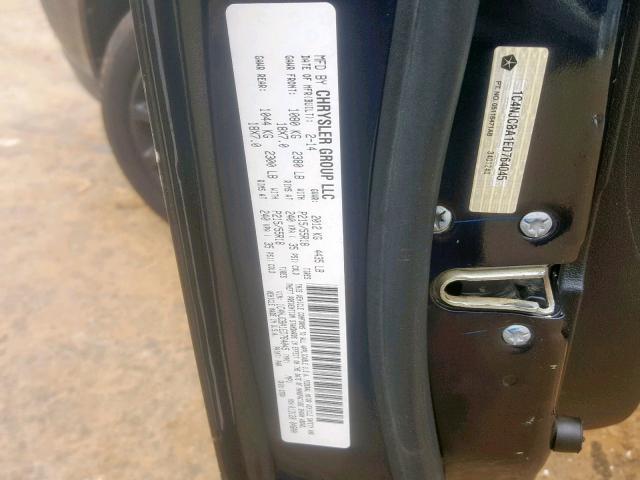 1C4NJCBA1ED764045 - 2014 JEEP COMPASS SP ნაცრისფერი ფოტო 10